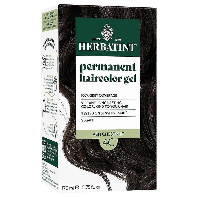 Herbatint Ash Chestnut Ammonia Free hair Colour 4C 170ml