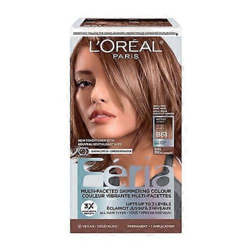 L’oreal L’Oreal Paris Feria Hi Lift Cool Brown B61, 1 Count