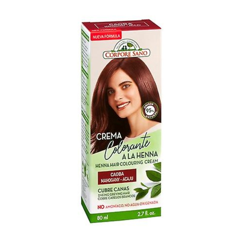 Mahogany Henna Coloring Cream 80 ml