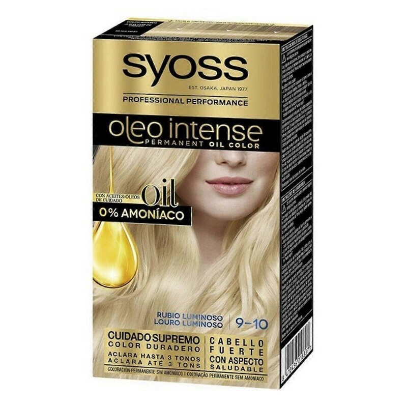 Permanent Dye   Syoss Olio Intense Ammonia-free N 9,10 Luminous Blonde