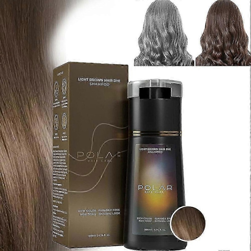 Polar Hair Dye Shampoo for long-lasting color 200ML