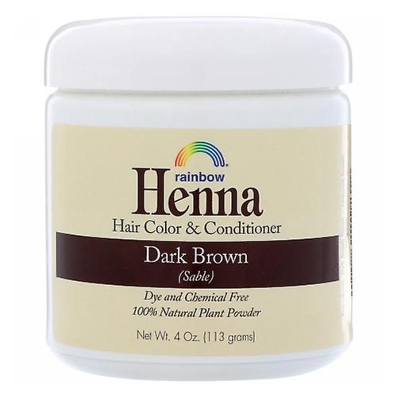 Rainbow Research Henna, PERSIAN DARK BROWN, 4 OZ (Pack of 1)