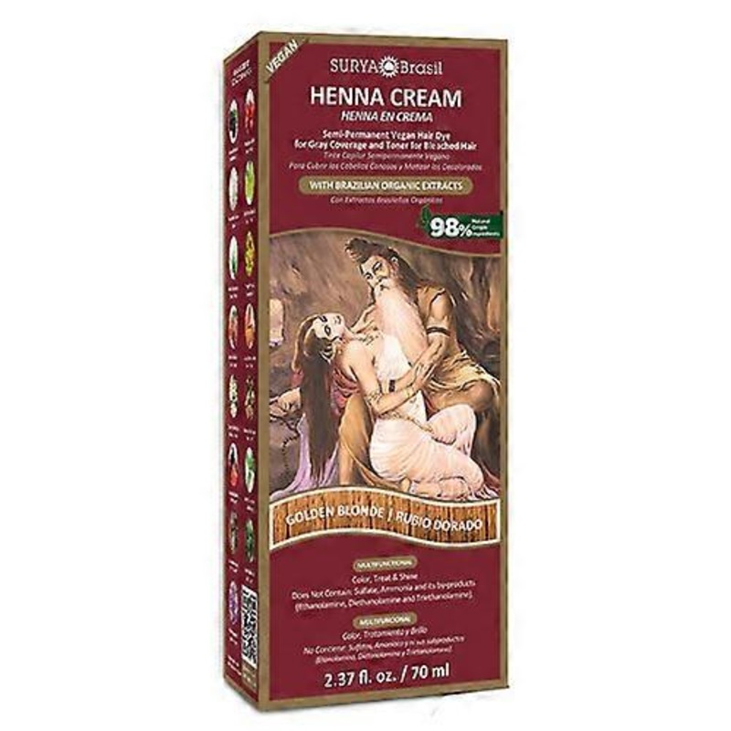 Surya Brasil Hair Color Golden Blond ,2.37 Oz