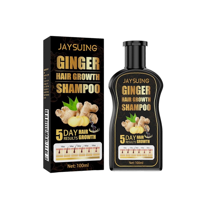 2025 Latest Model  Ginger Hair Care Shampoo Deep Clean And Moisturizing Hair Care Repair S
