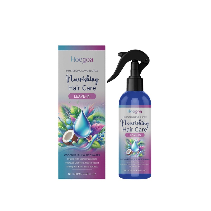 2025 Latest Model  Nourishing Leave-In Hair Treatment Spray Gently Moisturizes