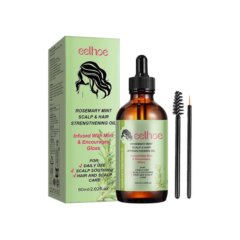 2025 Latest Model  Rosemary Hair Care Essential Oil Repair Hair Dry Hair Frizz