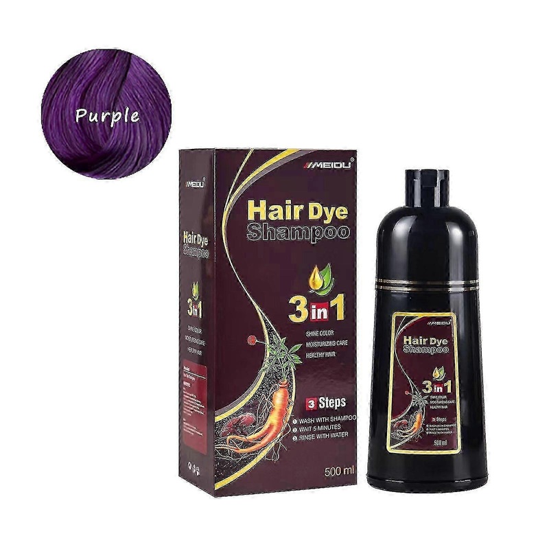 Meidu Botanical Extract Hair Dye 500ml Black