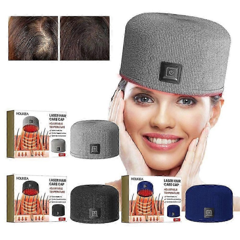 Red Light Therapy Cap LED Infrared Laser Hair Growth Hat Helmet Loss Treatment-Good