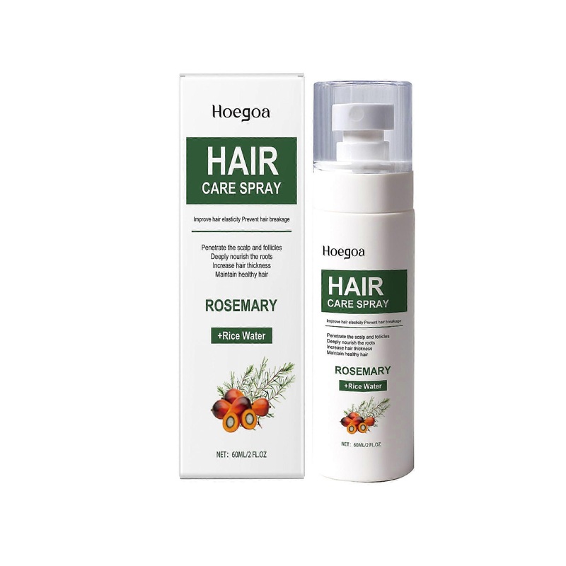 Rosemary Oil Hair Growth Spray for Hair Loss Treatment, Hair Growth Serum Spray with Ginseng, Scalp Care Treatment, Thinning Hair Regrowth Thickening