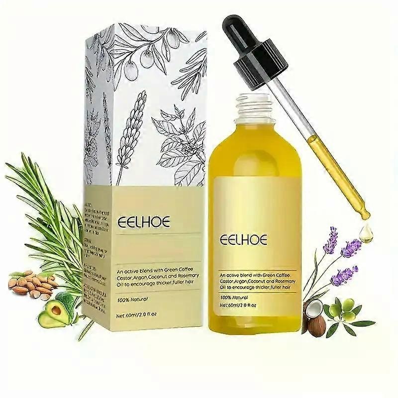 Vegan Rosemary Hair Oil for Hair Growth and Treatment of Dry, Damaged and Thinning Hair-A