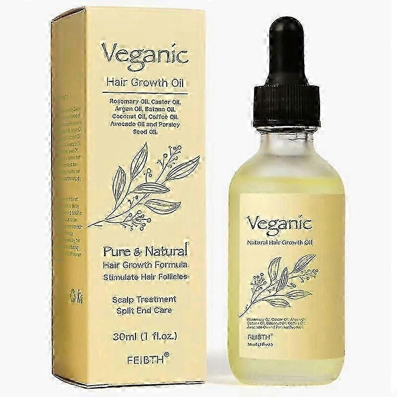 Veganic Natural Hair Growth Oil, Veganic Hair Growth Oil, Veganic Hair Oil