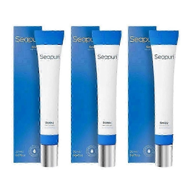 1-3x Seapuri Scalp Serum For Hair Growth, Seapuri Scalp Ampoule, Scalpy Hair Growth Serum Hair Loss Treatment For Men Women