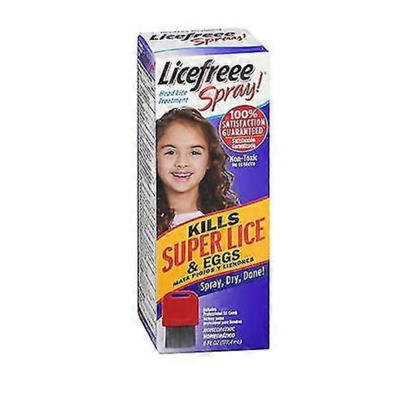 ! LiceFreee Spray Head Lice Treatment, 6 Oz (Pack of 1)