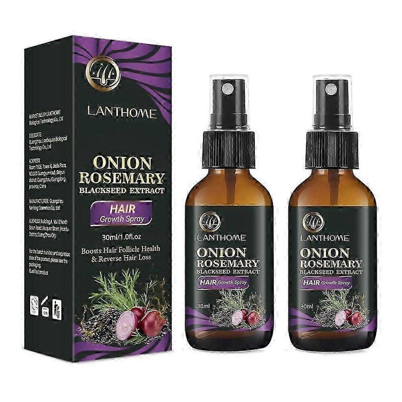 Organic Rosemary & Onion Hair Growth Oil, Promotes Hair Growth, Strengthening Hair Roots for Women