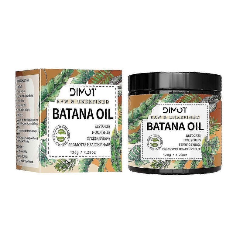 Raw Batana Oil for Hair Growth, 100% Pure Batana Oil, Organic Batana Oil From Honduras, Eliminates Split Ends & Increases Shine, Anti Hair Loss E