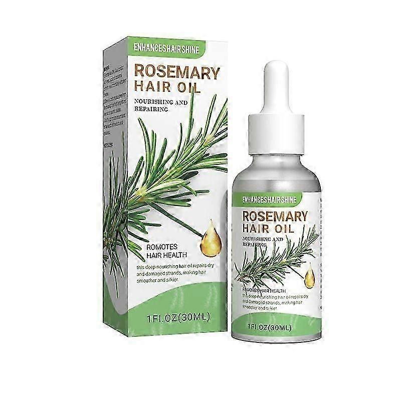 Rosemary Oil for Hair Growth, 100% Pure Organic Rosemary Essential Oil, Promote Hair Health, Nourishes Dry Scalp, Anti Itchy, Hair Loss Treatment 30ml