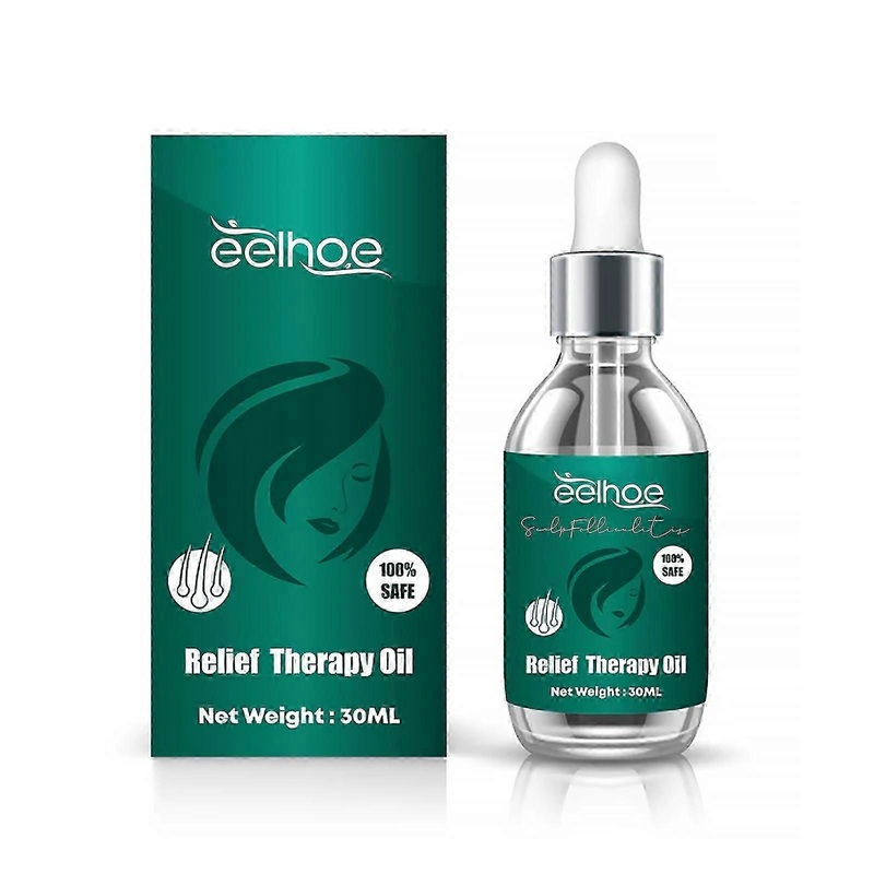 Scalp Serum, Deep Cleansing Follicle Dandruff Repair Hair Smoothing Treatment Essence