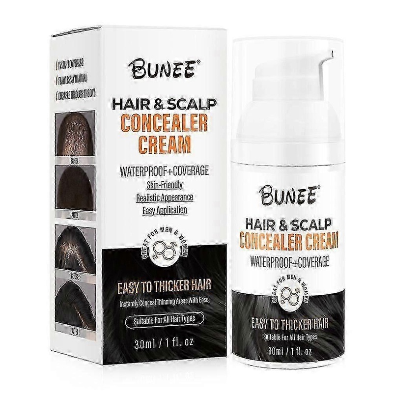 suitable for hairfillup waterproof hair concealer pen for men, root coverage cream, sweatproof scalp concealer, hairline strengthener