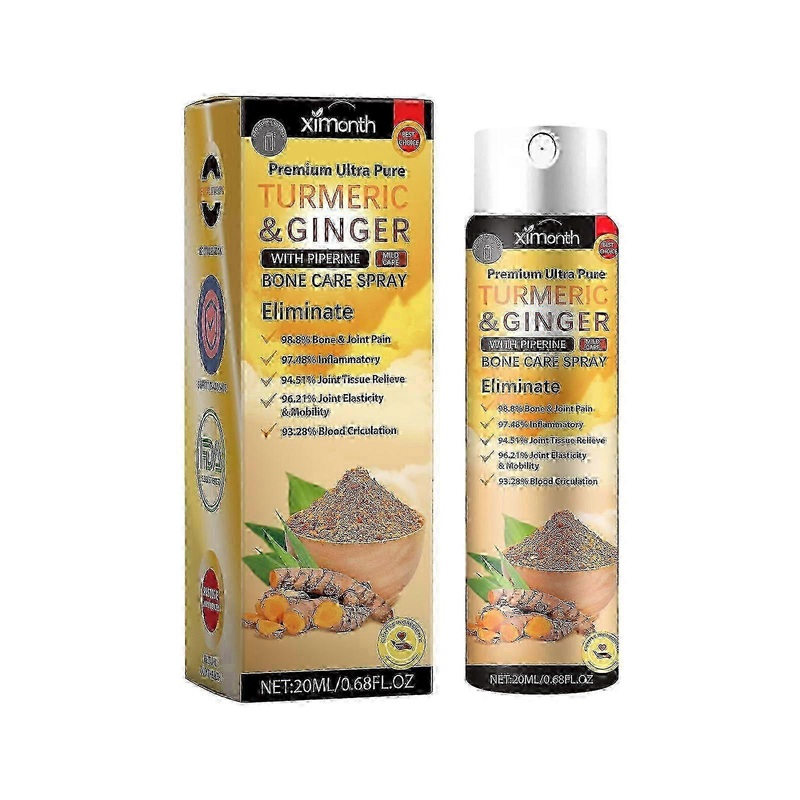 Turmeric Joint Treatment Spray Body Massage Treatment Moisturizing And Pamper Joints Topical Treatment Spray