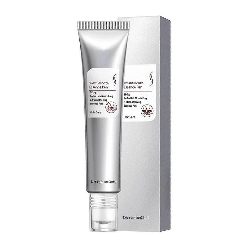 West&Month Hair Strengthening Essence Pen, Scalp Massage Treatment Moisturizing Roots Soft And Thick