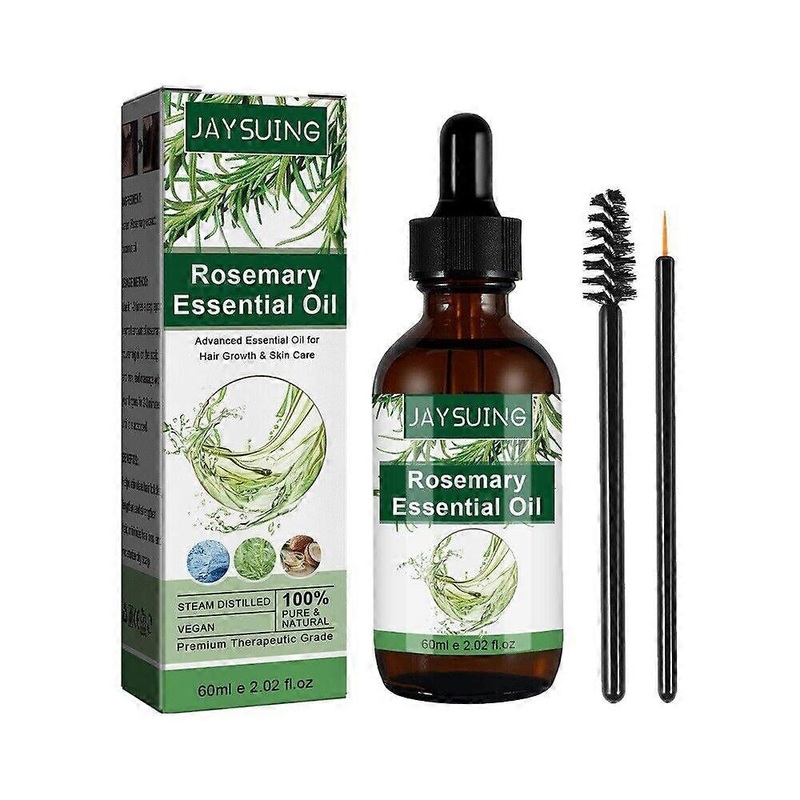 1-3PCS Rosemary Hair Growth Serum Anti Hair Loss Essential Oil Fast Regrowth Products