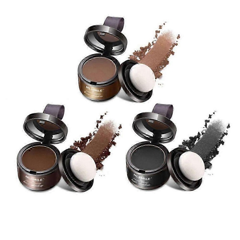 Hairline Powder for Root Touch-Up and Natural-Looking Hair Shadow Coverage