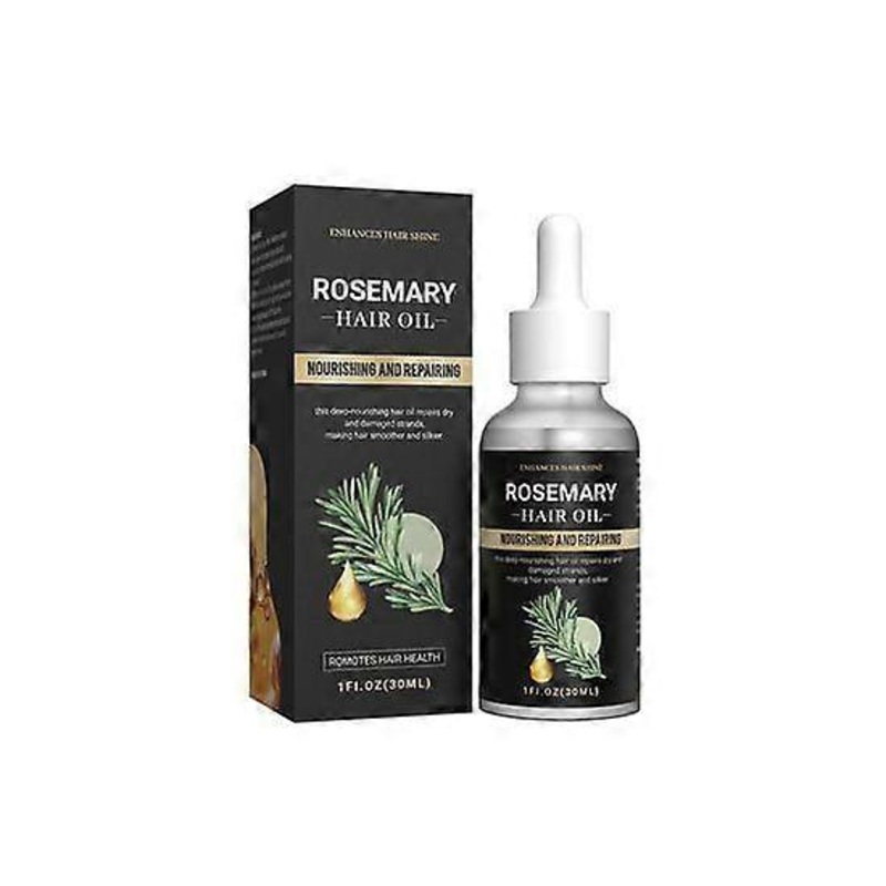 Rosemary Oil for Hair Growth, Nourishes Dry Scalp, Anti Itchy, Hair Loss Treatment, 100% Pure Organic Rosemary Essential Oil for Eyebrow, Eyelash, Fac