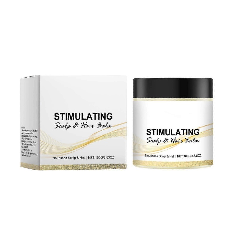 Stimulating Scalp And Hair Balm Nourishes Scalp Hair Shea And Hair Nourishing Cream Nourishing Scalp Health Nutrition Care 100g Pu5640