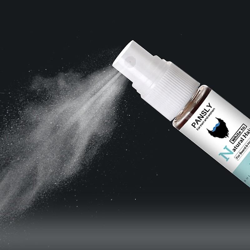 White Beard Hair To Natural Color –  Spray / Serum