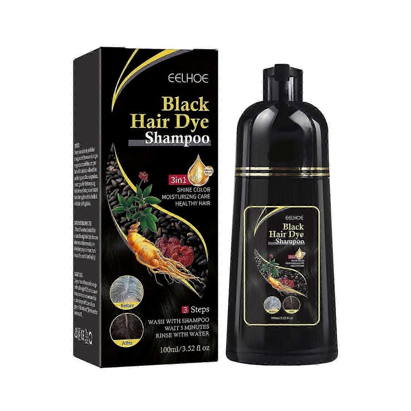 White to Black Shampoo – Moisturizing Hair Repair with Polygonum Multiflorum & Ginseng Extract – 100ml