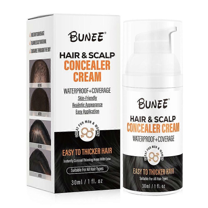 Hair Covering Pen, Waterproof Hair Concealer for Men, Root Coverage Fuller Cream, Hair & Scalp Concealer for Thinning and Fine Hair