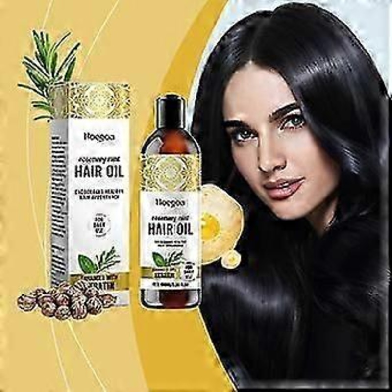Natural Rosemary Oil Hair, Rosemary Mint Oil For Hair Growth, Hair Thinning Treatment with Rosemary Oil
