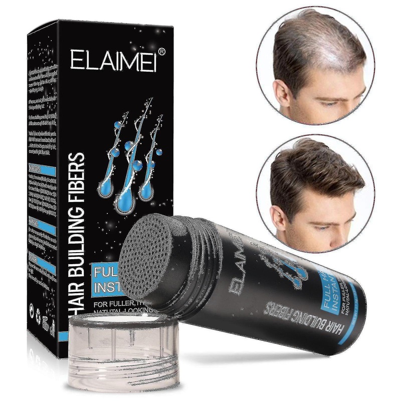 Professional Quality Fiber Hair Powder , Nature Keratin Hair Fibers For Thinning Hair With Spary, Hair Fiber Refill Thicker Hair In 15 Seconds