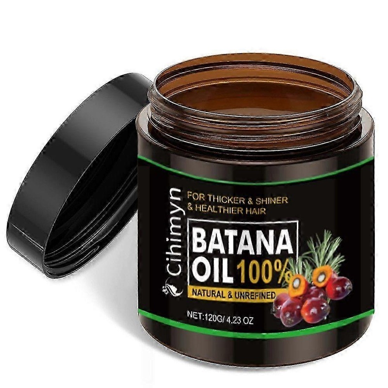 Raw Batana Oil for Hair Growth: 100% Natural Batana Oil from Honduras – Prevent Hair Loss, Restores Dry Damaged Hair, Enhances Hair Thickness for Men