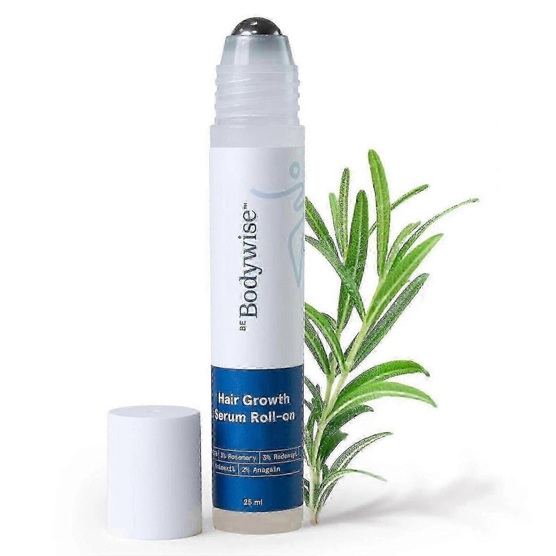 suitable for be bodywise hair growth serum roll on 25ml with 3% rosemary 3% redensyl 2% caffeine