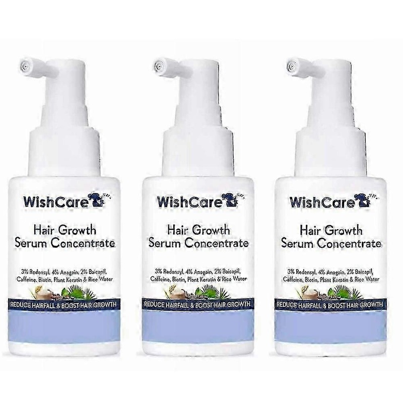 Wish-Care Hair Growth Serum Concentrated for Thicker, Fuller UK Hair Enhancement