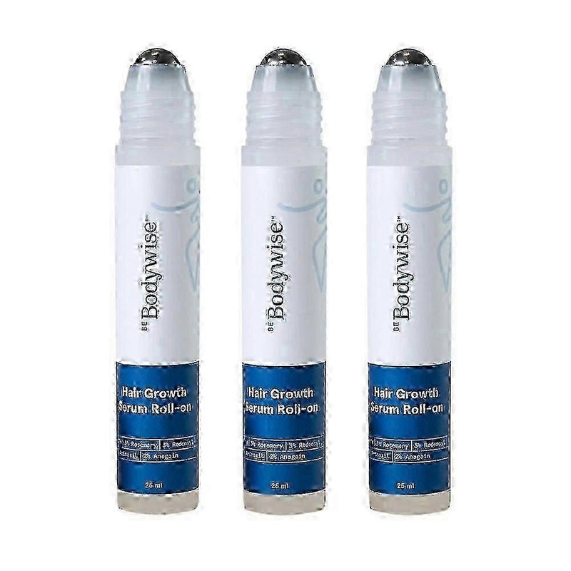 1-3X Be Bodywise Hair Growth Serum Roll On – 3% Rosemary, 3% Redensyl & 2% – (25ml)