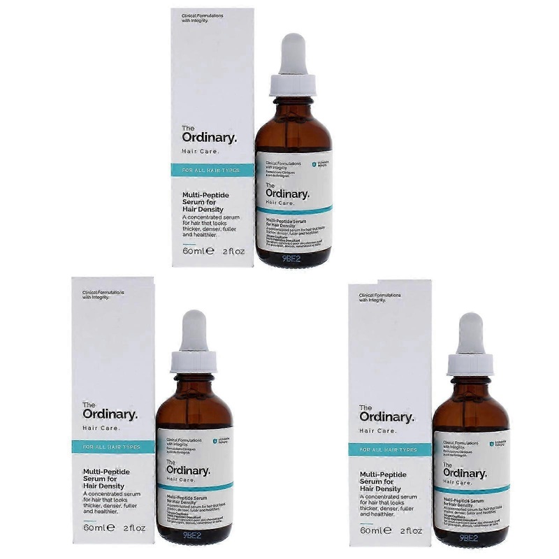 1-3x The Ordinary Multi-Peptide Serum for Hair Density, Peptide-Powered Formula for Thicker, Fuller Looking Hair