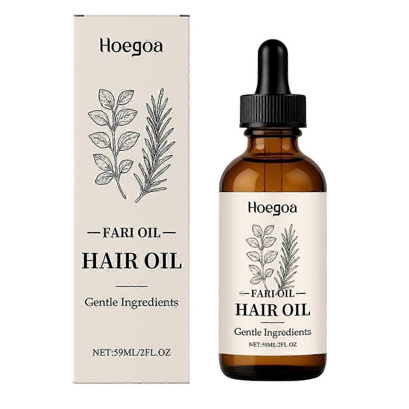 1-5X Fari Oil Hair Growth & Scalp Treatment, Botanical Scalp Oil with Herbal Infusion for Dry Scalp & Edges, Daily Nourishment for All Hair Types