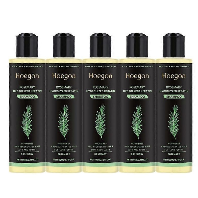 1-5x Tgideas Rosemary Anti-Hair Loss Shampoo + Caviar Hair Mask Set, Boost Hair Growth, Control Oil & Dandruff, Soothe Scalp Irritation & Restore