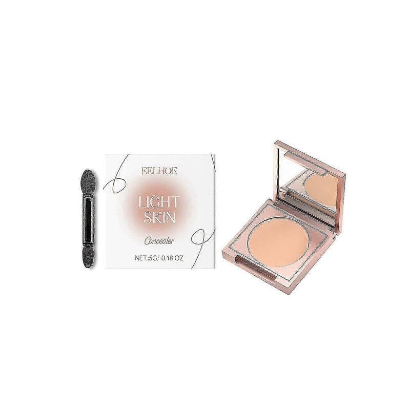 Eelhoe Concealer Texture Light Fit Smear-Proof Makeup Natural Cover Skin Blemishes Glossy Skin Care