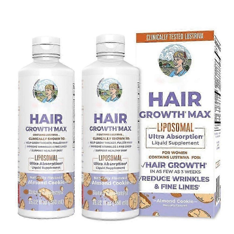 NEW Mary Ruths Womens Hair Growth MAX Lipsomal With Lustriva, Anti Hair Loss Treatments for Men Women