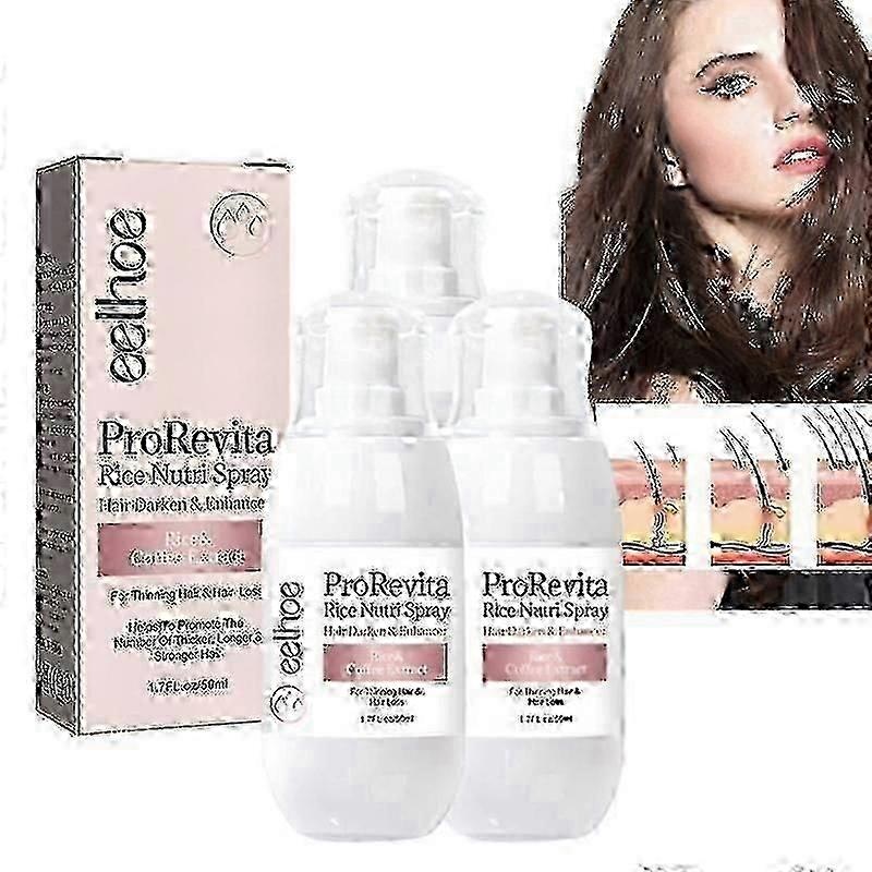 Zephta H-Regrow 2.0, Zephta Hair Regrowth, Prorevita Rice Nutri Spray for Hair