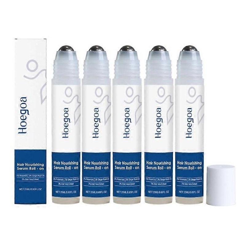 1-5PCS Hair Growth Serum Roll On – 3% Rosemary, 3% Redensyl & 2% 25ML