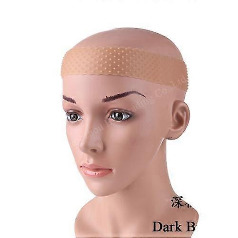 2 Pack Silicone Grip Wig Band, Non-slip Wig Bands Seamless Wig Band