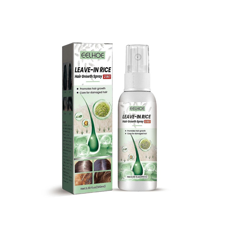 2pcs Leave-in Rice Conditioner Spray 100ml