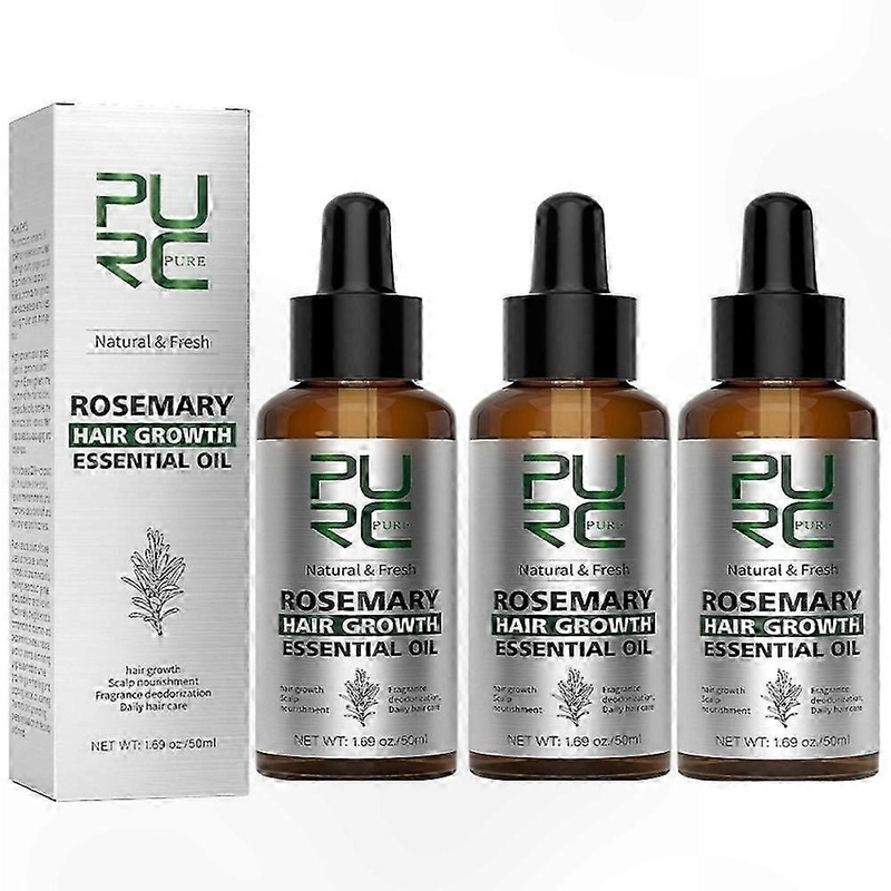 3-Pack Herbal Hair Oil Collection 50ml – Enhances Growth and Shine for Vibrant Hair Health Care Solution