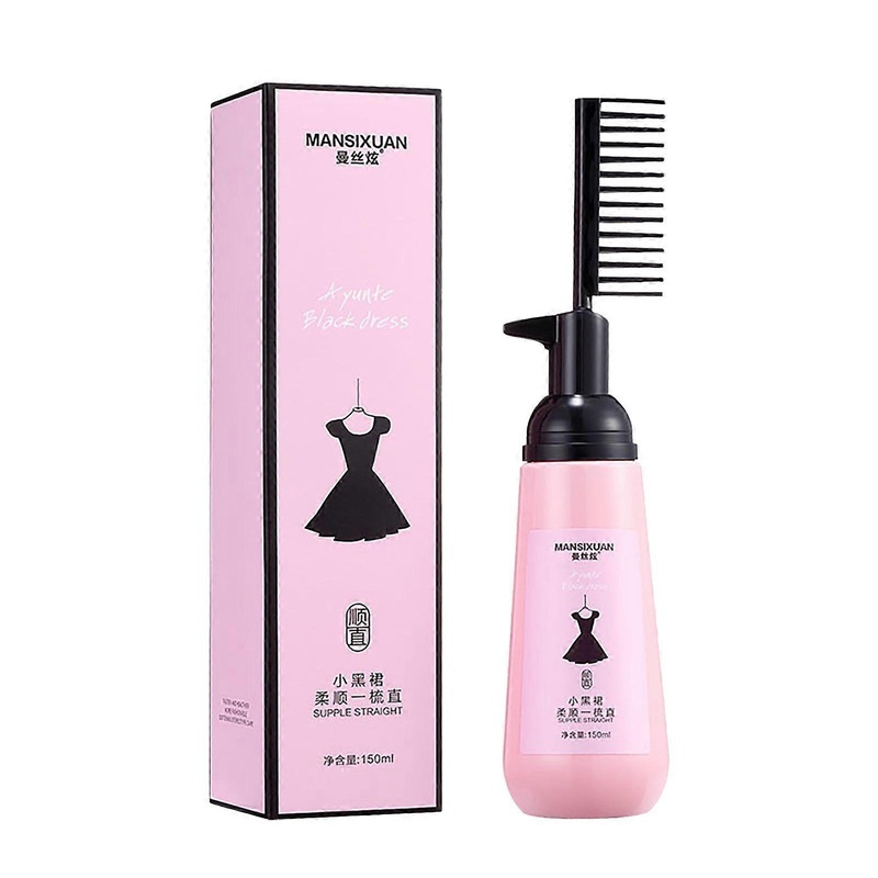3 Seconds Straightening Cream Hair Straightening Cream Curly Hair Straightening Cream Straight Comb Suitable For All Hair Types