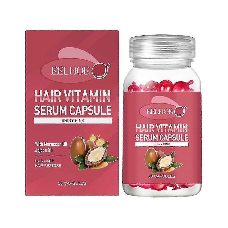 EELHOE Hair Care Oil Capsules Relieve dry hair, frizzy and split ends, smooth care hair care oil