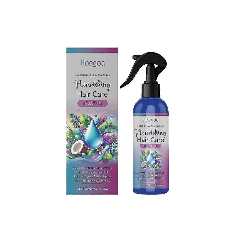 Hoegoa Nourishing Wash-Free Hair Care Spray Gentle Moisturizing Hair Soft Hair Daily Care